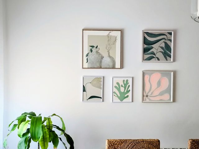 Cuadro boho. Decorativo. Textura.