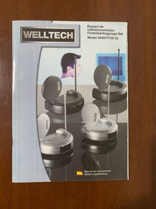 Kit Radiotransmisión Welltech