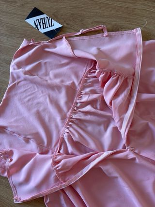 Vestido rosa verano