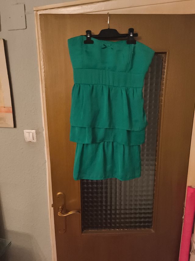 Vestido verde - Talla única