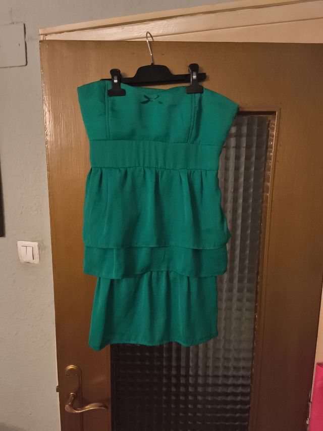 Vestido verde - Talla única