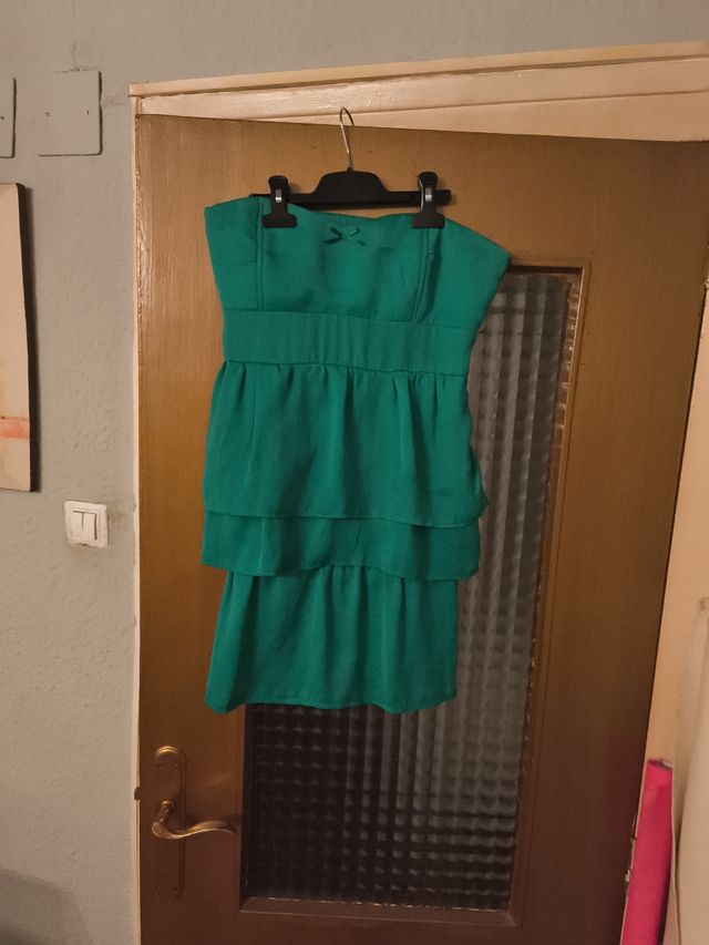 Vestido verde - Talla única