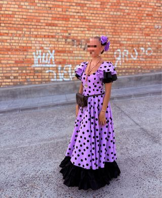 Traje Flamenca lunares