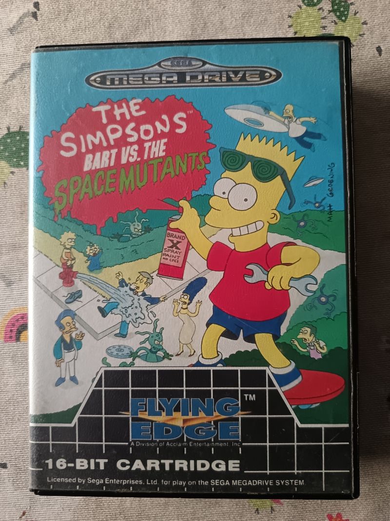 Imagen de MegaDrive Simpsons Bart vs Mutants