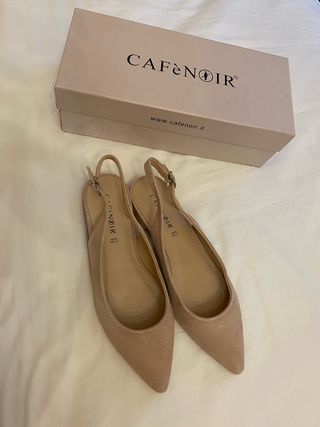 Zapatos CafeNoir beige,talla 38