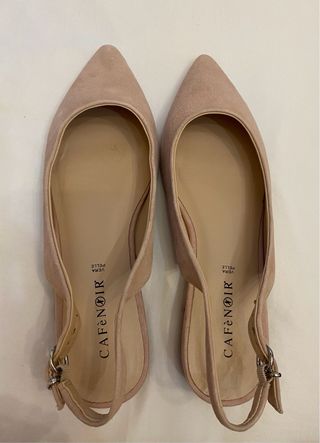 Zapatos CafeNoir beige,talla 38