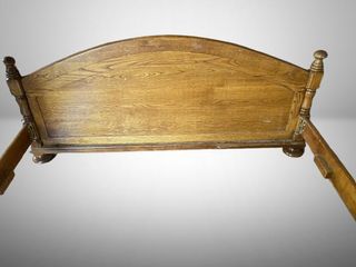 Estructura cama madera maciza