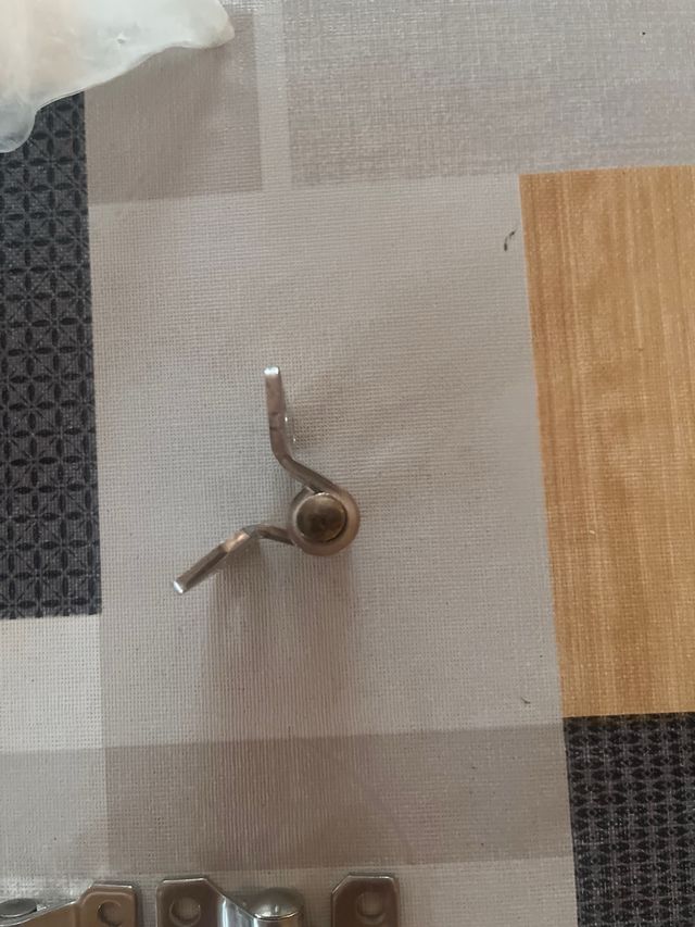 12 Bisagras acero inoxidable nuevas