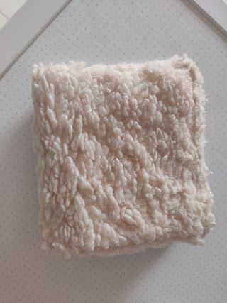 Monedero borreguillo Parfois beige