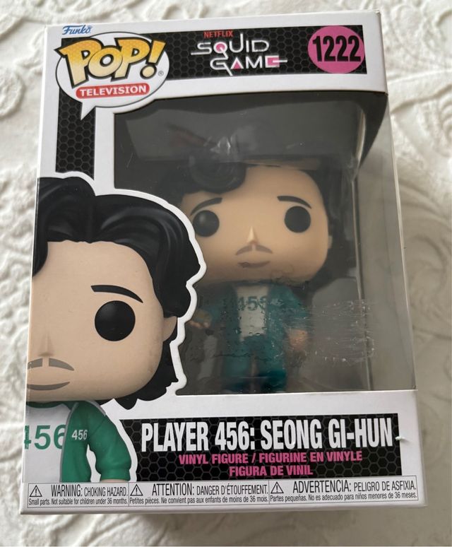 Funko Pop! Juego Calamar #456 Seong Gi Hun