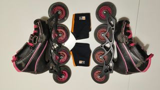 Patines AMAYA 34-37 + Tobilleras