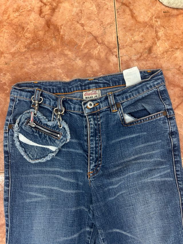 Pantalones campana Coca-Cola vintage Talla XS