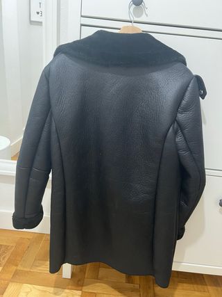 Chaqueta Morgan piel negra - M
