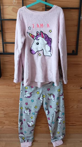 Pijama Unicornio Niña Invierno