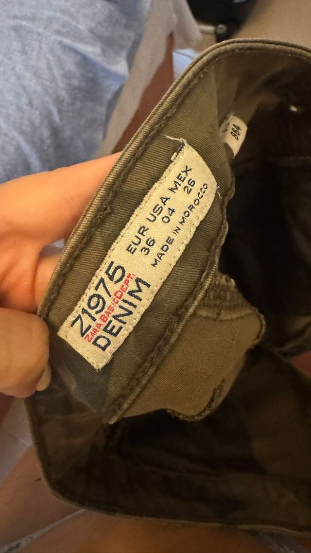 Pantalones camuflaje mujer