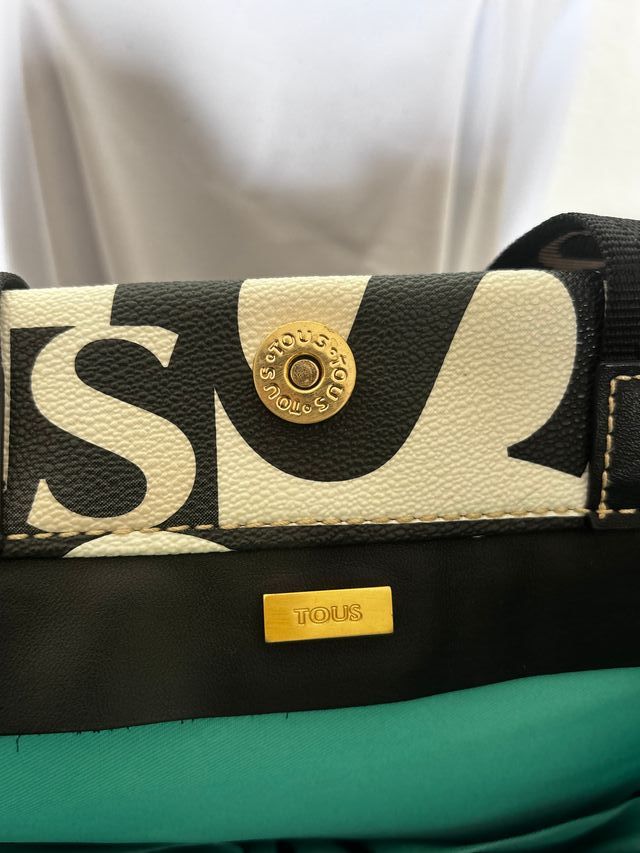 Bolso TOUS blanco y negro
