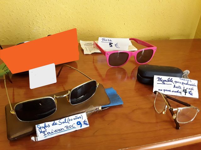 Gafas sol y monturas(desde 5€)