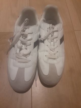 Zapatillas blancas hombre