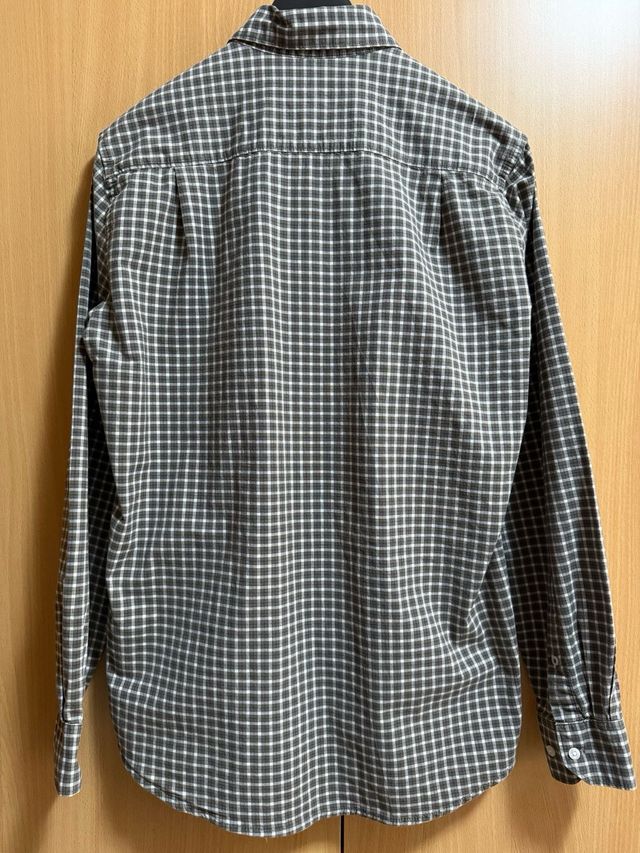 Camicia Uomo Scozzese Marrone