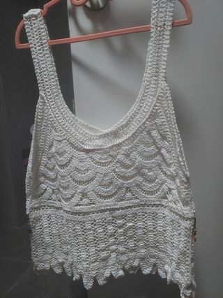 Top crochet Ashley blanco