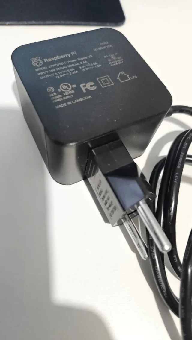 Home assistant en Raspberry Pi 5 8GB microsd 256gb