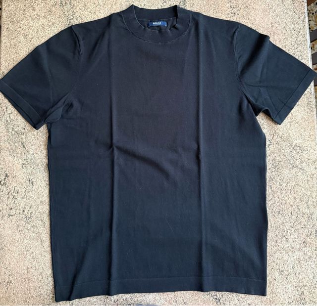 T-shirt BOGGI nera uomo