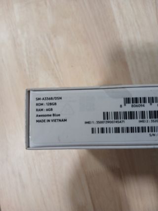 Samsung Galaxy A33 5G azul 