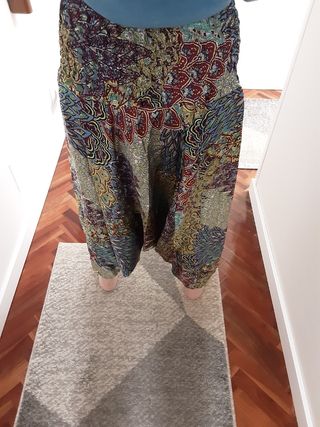 Pantalones hippies multicolor