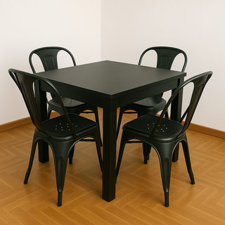 Mesa + 4 sillas 