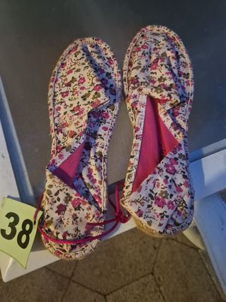 Espardeñas mujer talla 38