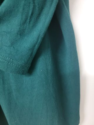 Top Zara semitransparente verde botella