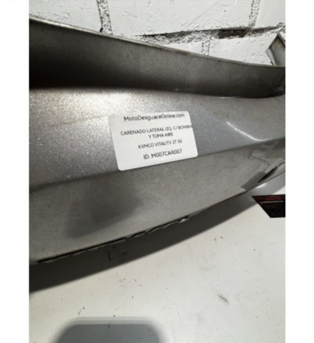 CARENADO LATERAL IZQ. CON TOMA Y CERRADURA KYMCO