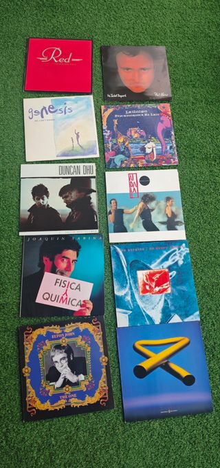 10 LPs - Pop Rock & Electrónica