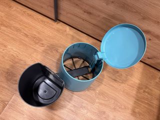 Caixote Lixo Ikea - Azul Bebé