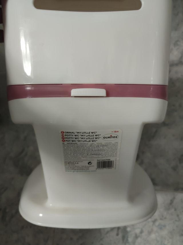 Orinal infantil rosa