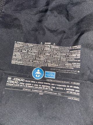 Carro paseo Chicco - Gris