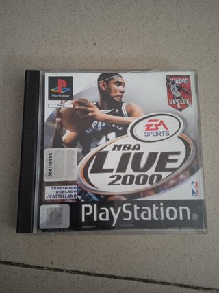 NBA Live 2000 PS1 
