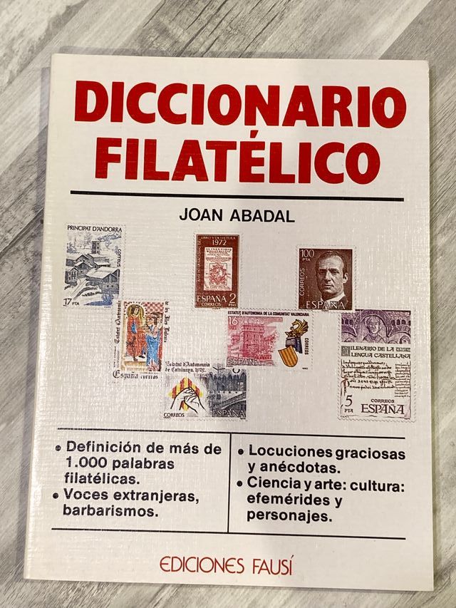 Lote 4 libros filatelia