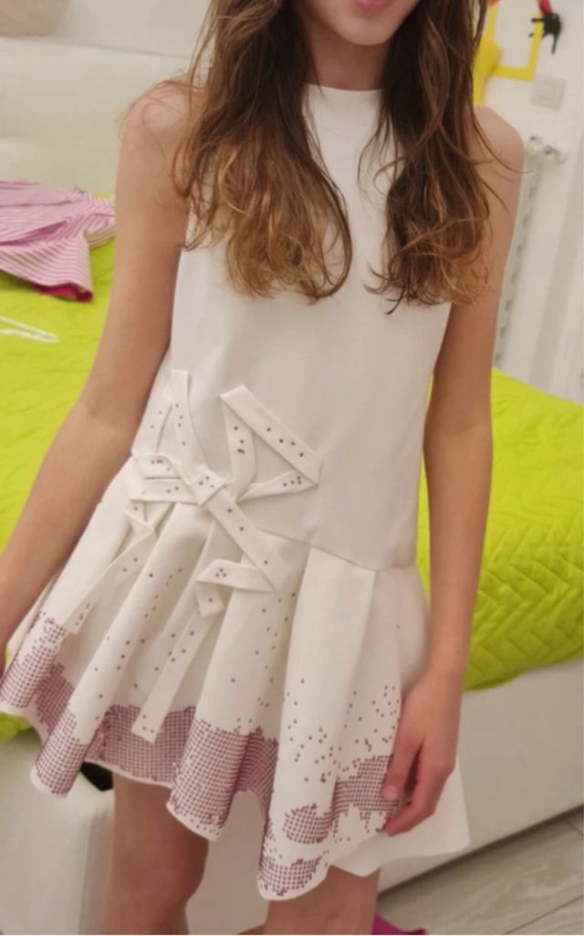 Abito bimba cerimonia 10 anni