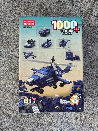Caja 1000 piezas lego de construcción