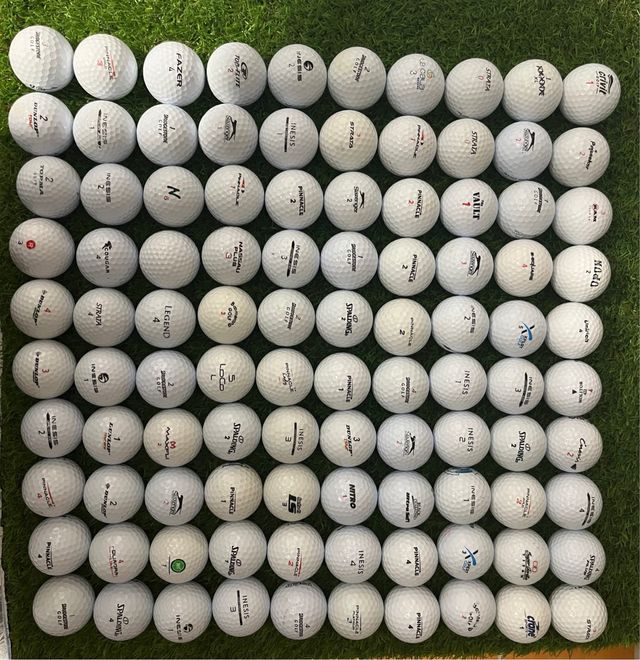 100 Bolas Golf Variadas