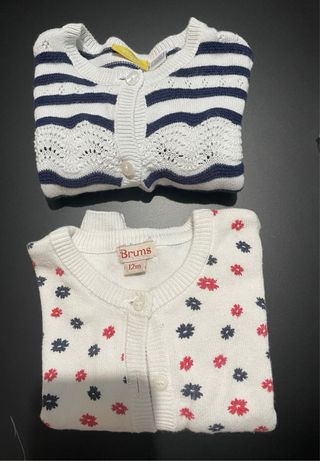 2 giacche cardigan bimba