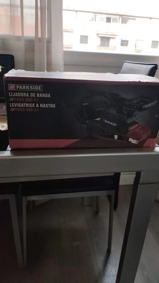 Lijadora de banda Parkside PBSD 600 A1