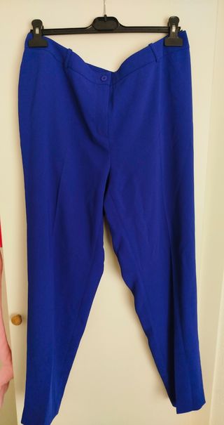 Pantalón azul vestir