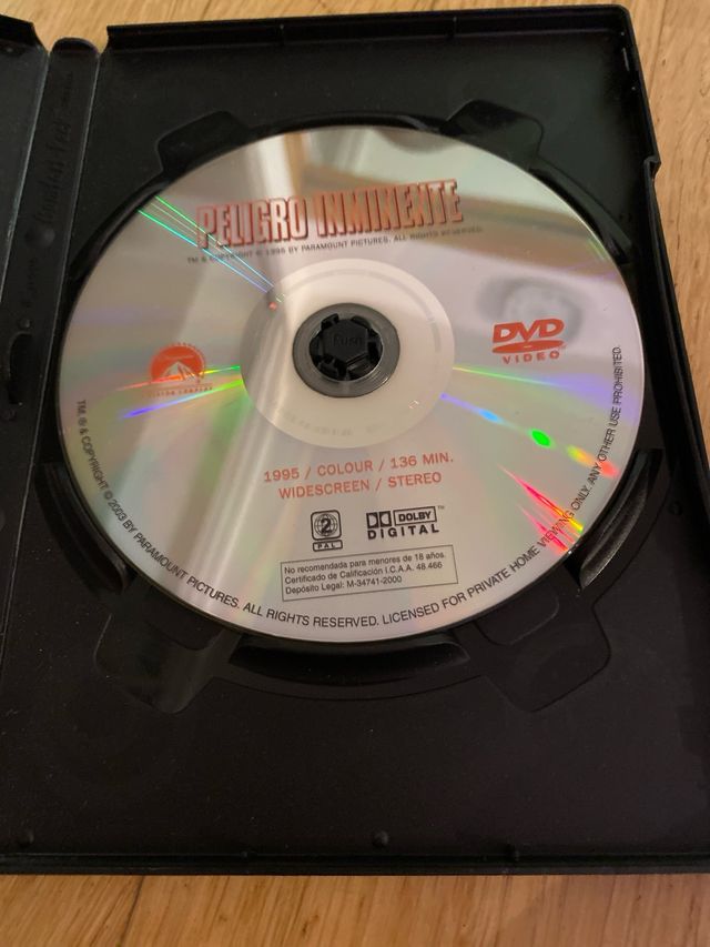 Peligro Inminente - Harrison Ford DVD