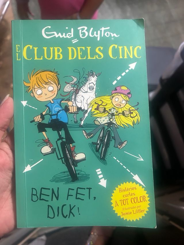 Lote 3 libros el club dels cinc