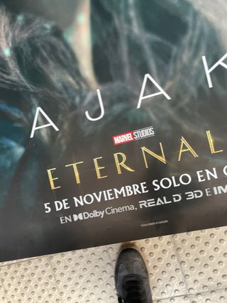 Cartel Cine Marvel Eternals - Ajak