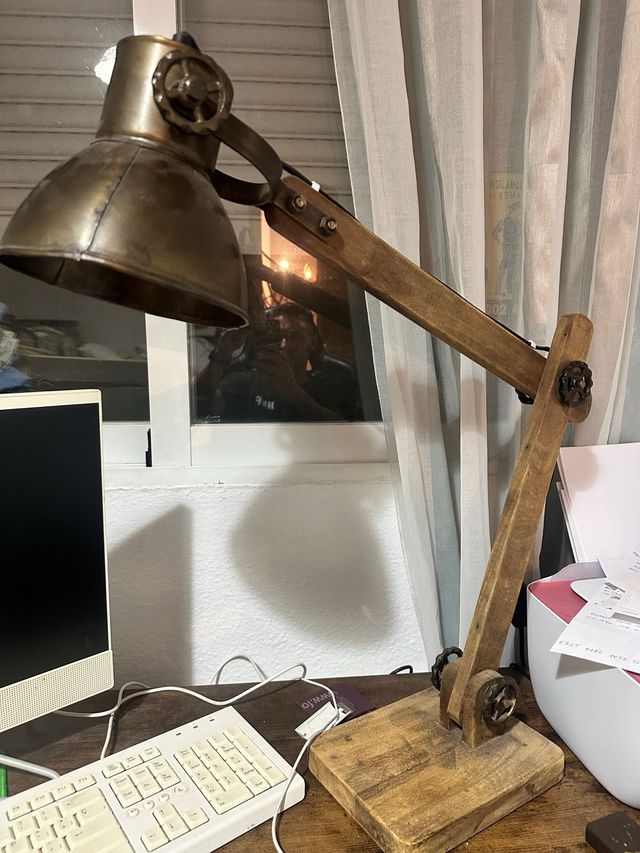 Lámpara escritorio vintage