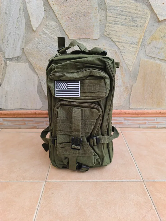 Mochila táctica verde oliva
