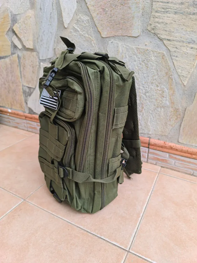 Mochila táctica verde oliva